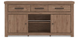 Garistyn - TV Stand With Fireplace Option
