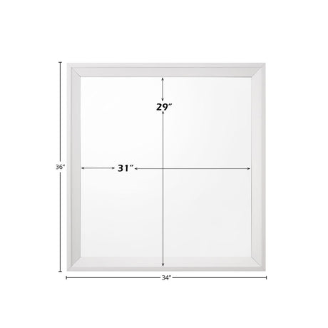 Cerys - Mirror - White