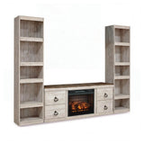 Willowton - Entertainment Center With Fireplace Option