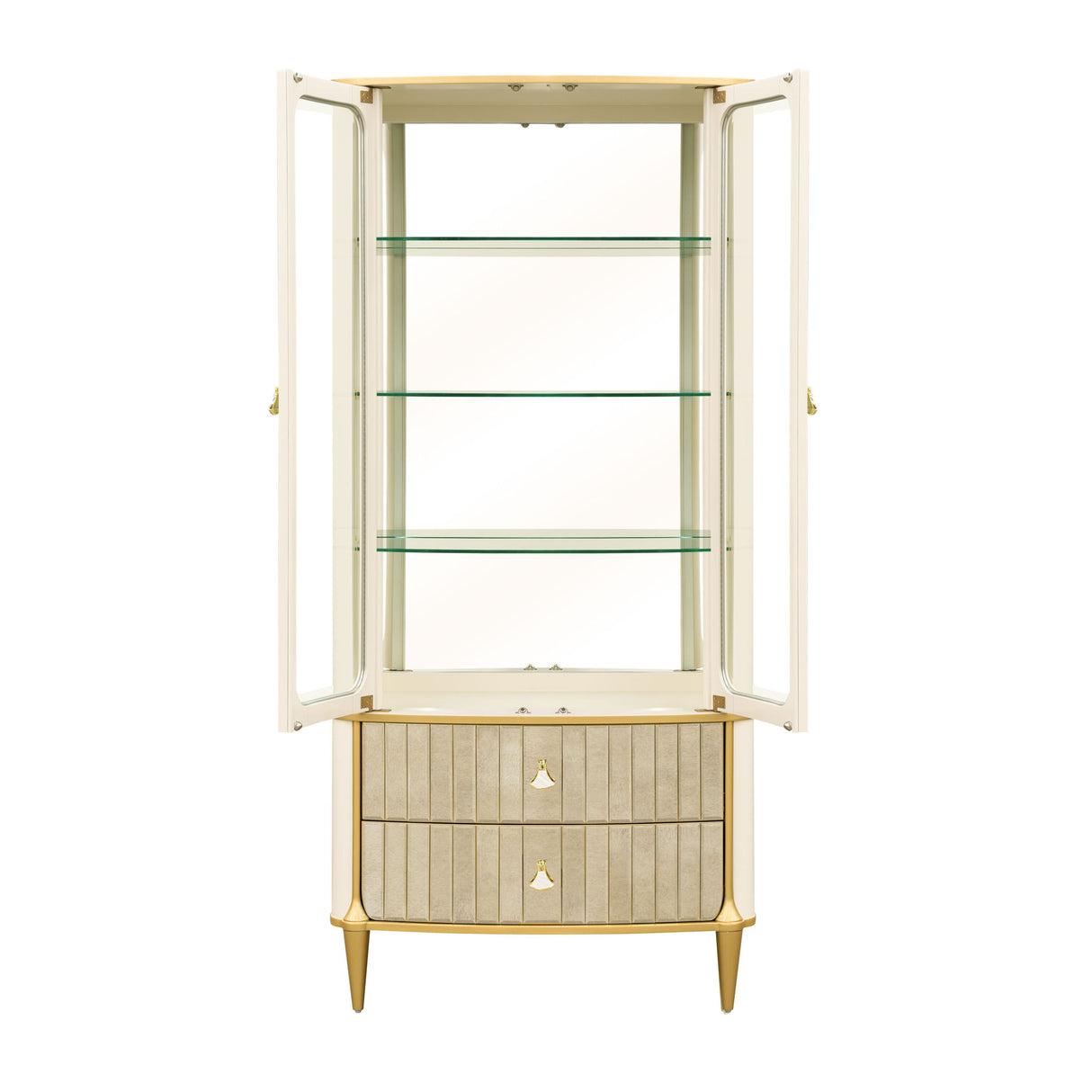 Scotts Square - Display Cabinet - Light Champagne