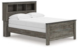 Frandern - Bookcase Panel Bed