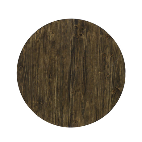 Kerby - Round Coffee Table - Dark Brown