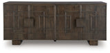 Cato - Accent Cabinet - Dark Brown