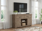 Garistyn - TV Stand With Fireplace Option