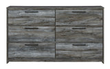 Baystorm - Six Smooth Drawer Dresser