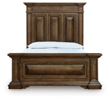 Frantanna - 3 Pc. - Queen Panel Bed, Dresser And Mirror - Brown