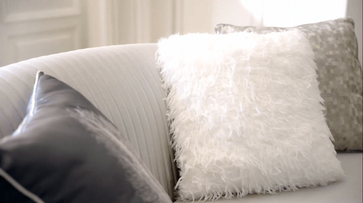 HD-7008 - Loveseat - Gray / Gold
