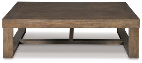 Cariton - Rectangular Cocktail Table - Gray