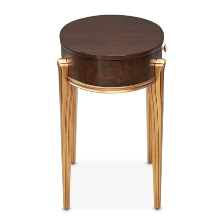 Camellia Field - Wood Vanity Desk