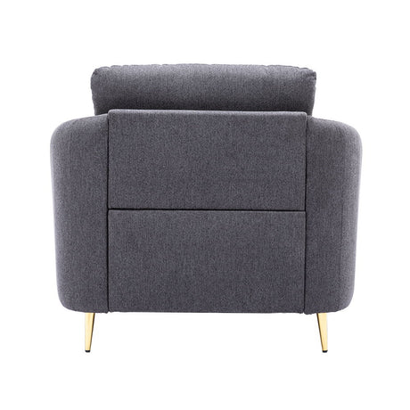 Yuina - Chair - Gray Linen