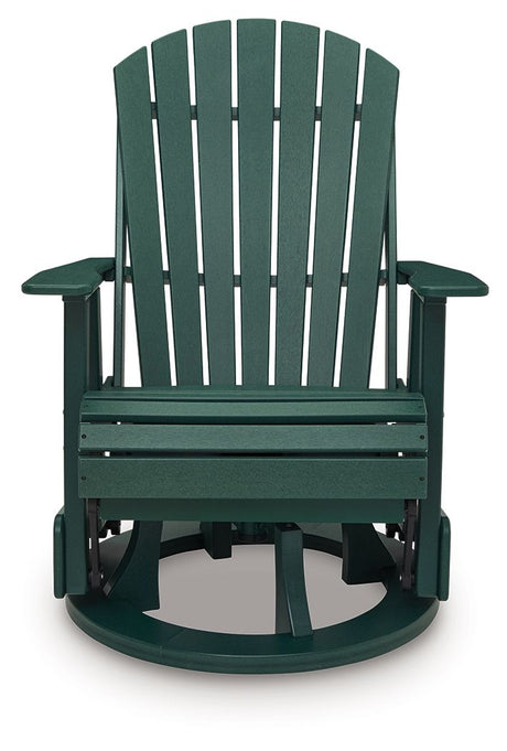 Shell Beach - Swivel Glider Chair - Green