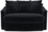 Matty - Round Accent Cuddle Chaise