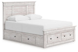 Makidern - Panel Storage Bed