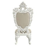 Vanaheim - Side Chair (Set of 2) - Beige Synthetic Leather & Antique White