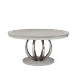Eclipse - Round Dining Table - Moonlight Gray