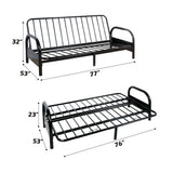 Alfonso - Adjustable Sofa Frame - Black