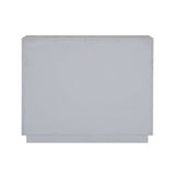 Anpu - Console Cabinet - Silver Faux Crocodile Skin