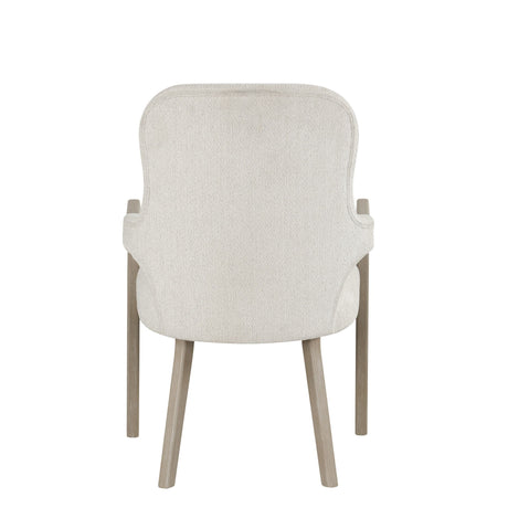 Gwendolyn - Upholstered Arm Chair (Set of 2) - Cerused Taupe