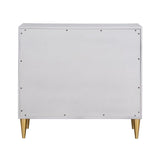 Anson - Console Cabinet - Metallic Silver & Champagne