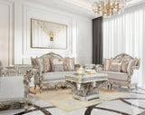 HD-1609 - Chair - Silver With Gold Highlighting