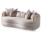 Carmela - Sofa - Almond / Gold