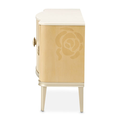 Camellia Field - Wood Sideboard