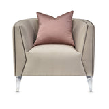 Linea - Matching Chair - Metallic / SilverMist