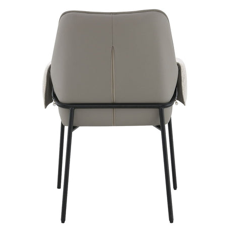 Jirina - Arm Chair (Set of 2) - Beige Chenille