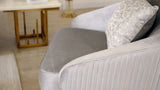 HD-7008 - Chair - Gray / Gold