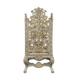 Danae - Side Chair (Set of 2) - Synthetic Leather , Champagne & Gold