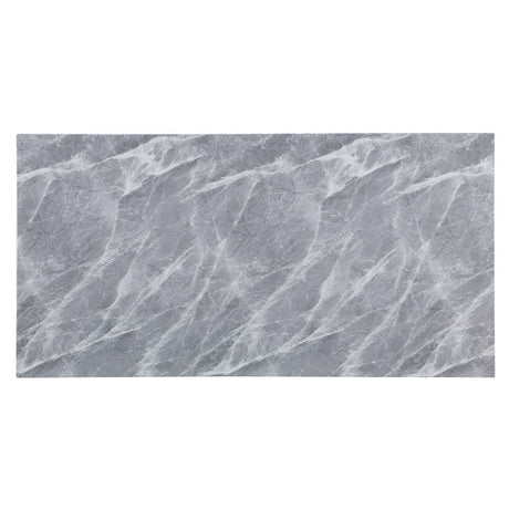 Hollyn - Dining Table With Engineered Stone Top - Engineered Stone & White