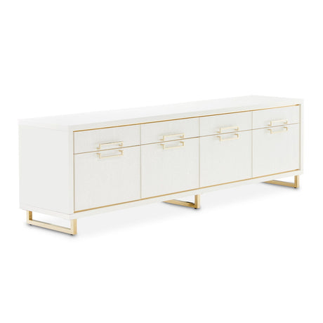 Palm Gate - Media Cabinet - Cloud White