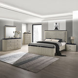 Travonte - Mirror - Gray / Beige