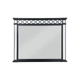 Varian II - Mirror - Mirrored, Black & Sliver