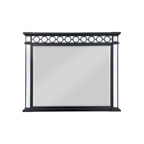 Varian II - Mirror - Mirrored, Black & Sliver