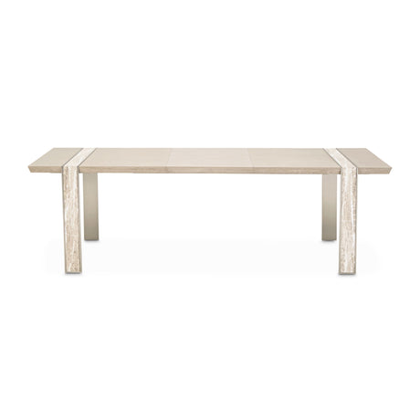 Lotus Bay - Narrow Rectangular Dining Table - Sand