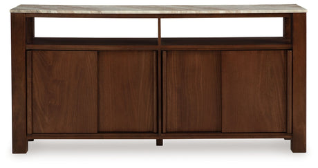 Tobinville - Accent Cabinet - Dark Brown
