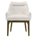Kasha - Side Chair (Set of 2) - Chenille / Vintage Oak