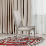 Rocky - Side Chair (Set of 2) - Fabric & Gray Oak