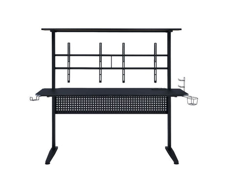 Canzi - Gaming Desk With USB - Black