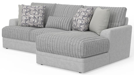 Titan - Sectional With Comfort Coil Seating And Accent Pillows Included