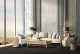 Malibu Crest - Round Chairside Table - Chardonnay