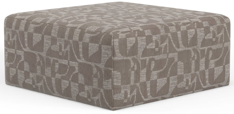 Zeke - Cocktail Ottoman - Cloud