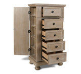Allegra - Swivel Chest - Pewter