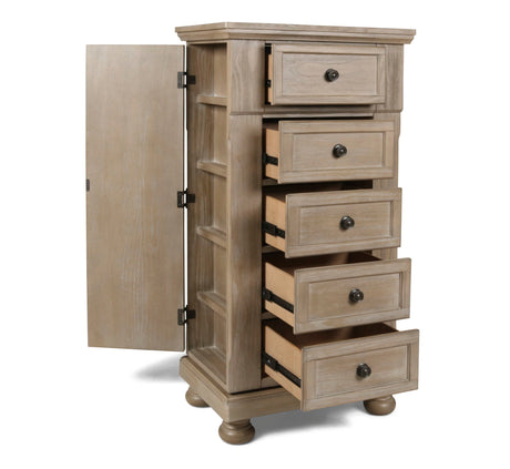 Allegra - Swivel Chest - Pewter
