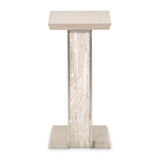Lotus Bay - C-Shaped Accent Table - Sand