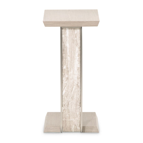 Lotus Bay - C-Shaped Accent Table - Sand