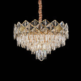 Michael Amini Lighting - Regalia 13-Light Crystal Chandelier - Gold