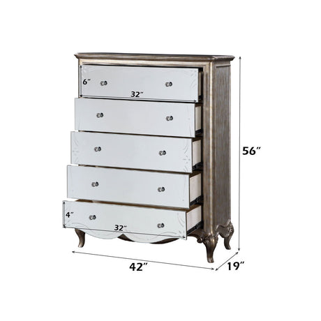 Esteban - Chest - Antique Champagne