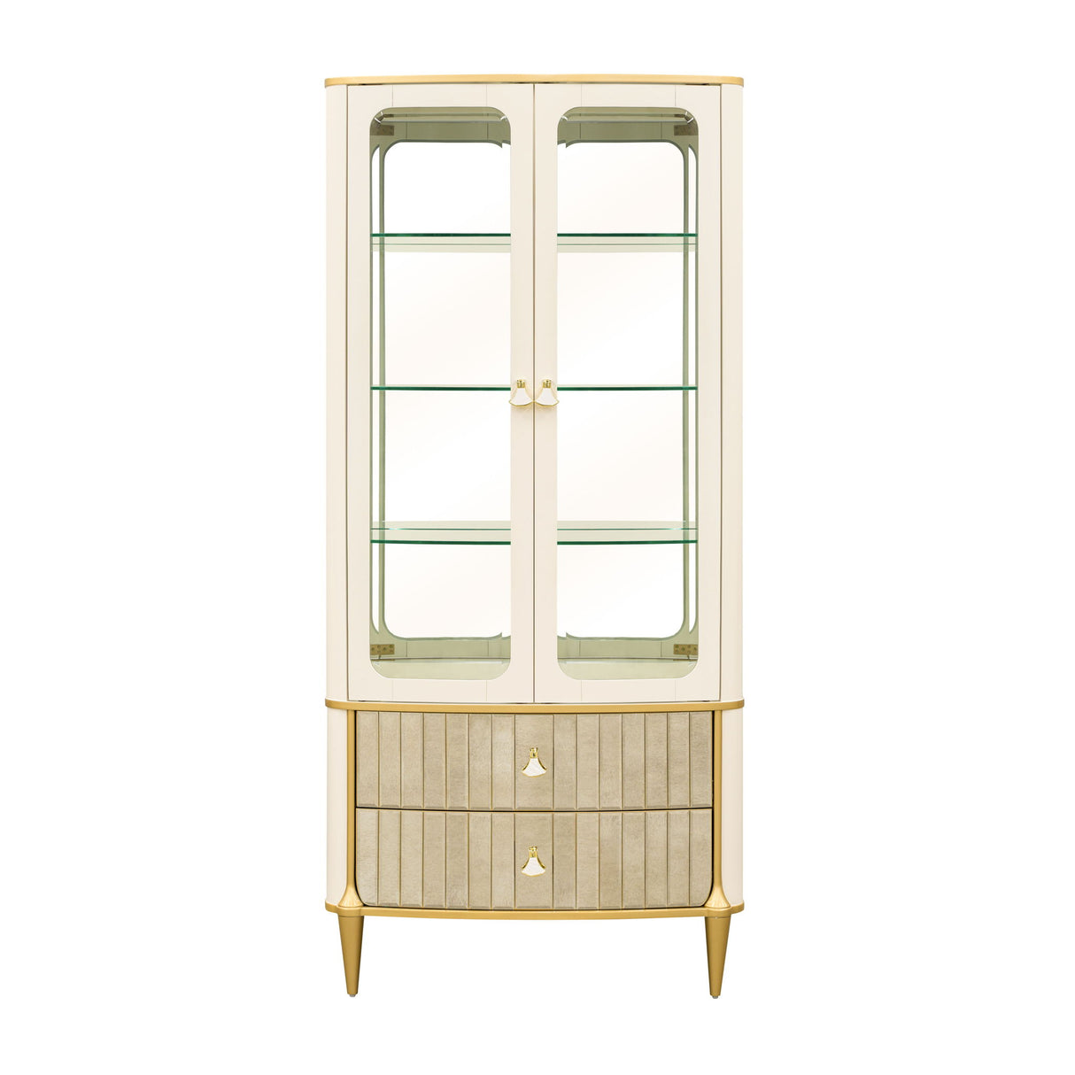 Scotts Square - Display Cabinet - Light Champagne